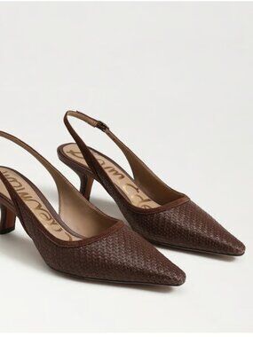 Bianka Slingback Pump - Chocolate Brown